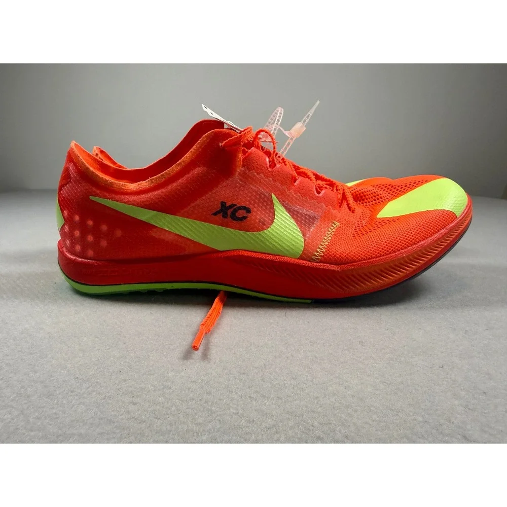 Nike ZoomX Dragonfly XC Bright Crimson Volt Mens 10.5 Cross Country Spikes